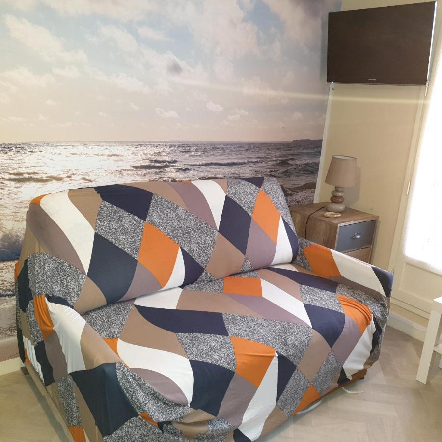 Appartement Studio Proche Mer 4 Pers Residence Calme Avec Parc Blonville-sur-Mer Zewnętrze zdjęcie