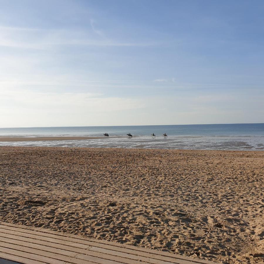 Appartement Studio Proche Mer 4 Pers Residence Calme Avec Parc Blonville-sur-Mer Zewnętrze zdjęcie